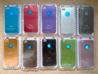 二手交易机遇 处理韩国SPG iPhone 4金属拉丝机壳的价值与潜力